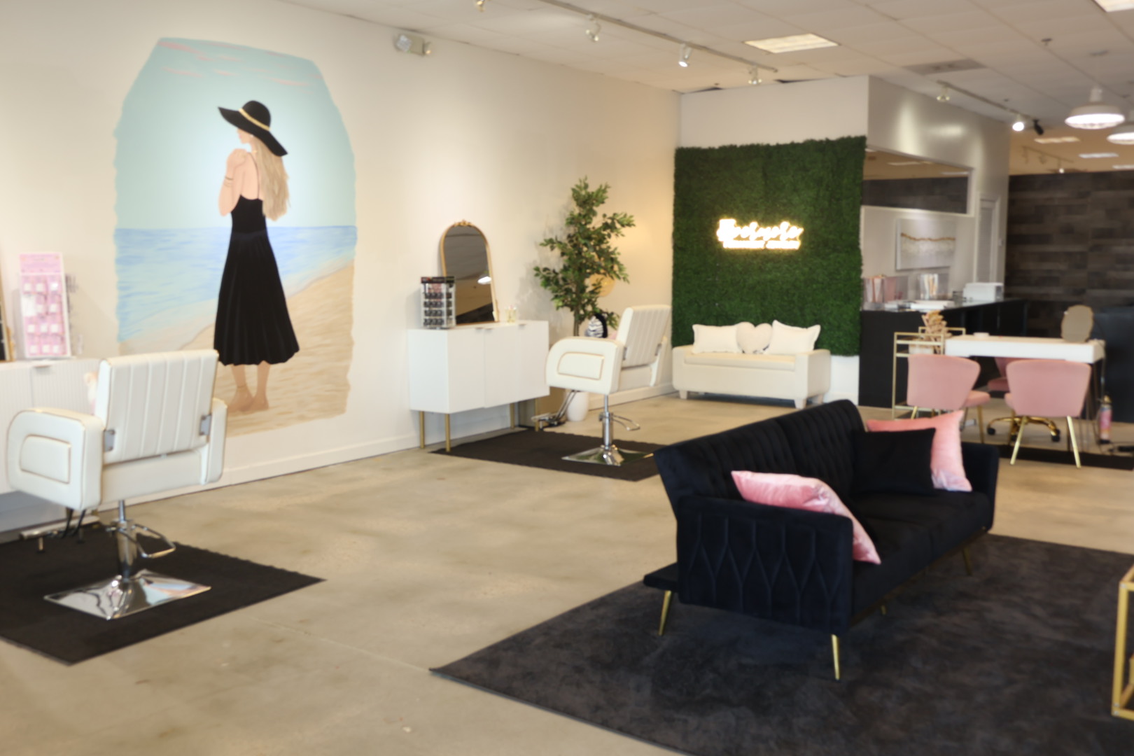 Gold permanent jewelry being welded